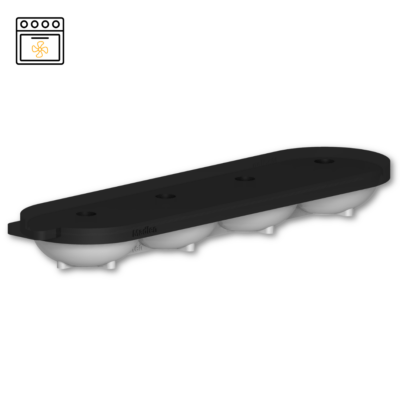 Couvercle en silicone anti-pousse pour cuisson de notre madeleine ronde 60mm - Fabriqué par Le Madlen Studio