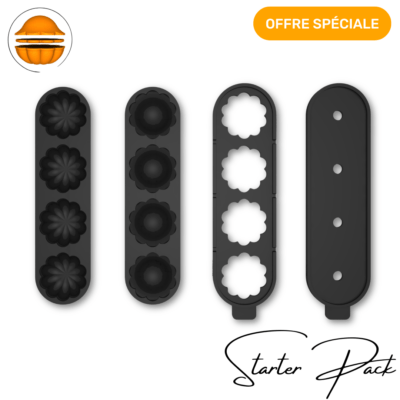 Kit de moules silicone pour fabriquer notre madeleine ronde de 60mm - Fabriqué par Le Madlen Studio